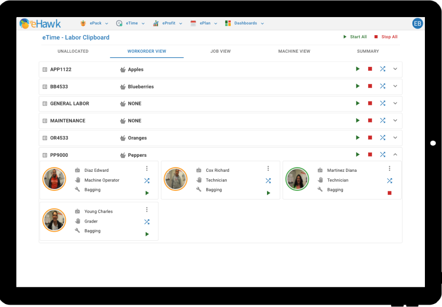 Work Execution Systems
